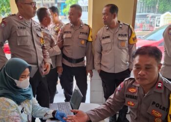 35 Klinik Polres Serentak Gelar Skrining TB Paru bagi Bhabinkamtibmas Jajaran Polda Jateng