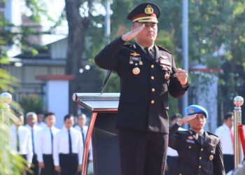 Kapolres Gresik Pimpin Upacara Hari Pancasila 2026, Ajak Personel Bumikan Nilai-Nilai Pancasila