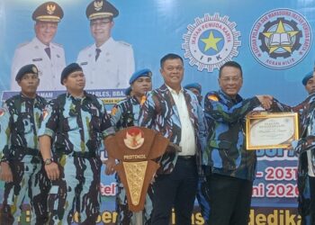 Pelantikan  Pengurus Pimpinan  Daerah  IKatatan Pemuda Karya  Kabupaten Rokan Hilir Periode 2026 – 2031 Di Hotel Bintang  Mulia  Bagan Batu, Berjalan Lancar