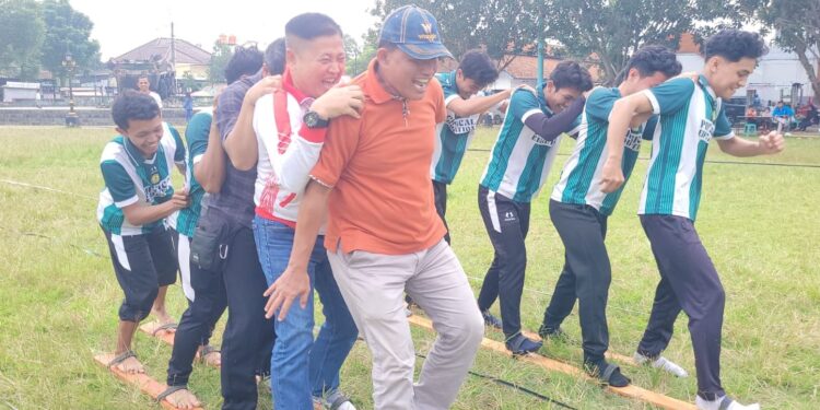 Ratusan Pelajar dan Mahasiswa Ikuti Festival Dolanan Tradisional Banyumas