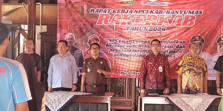 Rakerkab NPCI Banyumas, Fokus Tingkatkan Prestasi Peparpeda dan Peparprov
