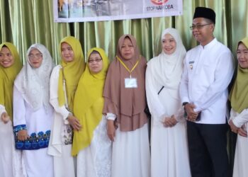 Wakil Bupati Dan Istri Serta Rombongan Hadiri Undangan Wirit Akbar  di Dusun Karya Kelurahan Banjar XII Kec. Tanah Putih Kab  Rokan HIlir