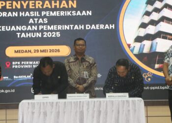 Komitmen Tertib Pengelolaan Keuangan, Pemkab Tapanuli Utara Kembali Raih Opini WTP dari BPK RI