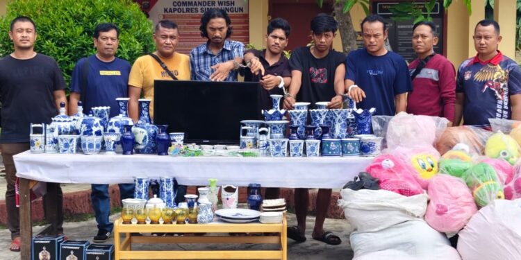 Rumah Ditinggal 7 Tahun Dijarah Habis, Polsek Dolok Batu Nanggar Bongkar Komplotan Empat Pencuri — Kerugian Korban Capai Rp80 Juta